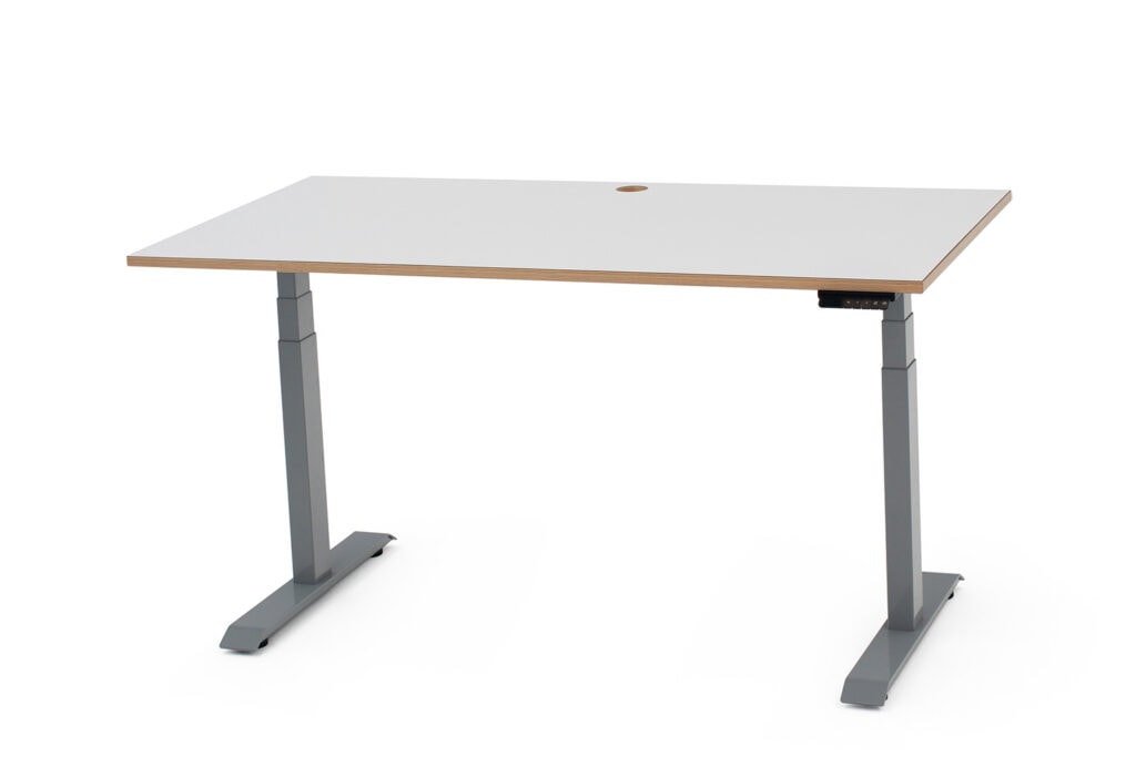 Profit Height adjustable Desk Black Frame 1200mm x 700mm